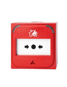 Kidde Kidde-323 NC-MC-100-RKIT Imprensa convencional inteligente para montagem de superfície, 100 Ω midde vermelho