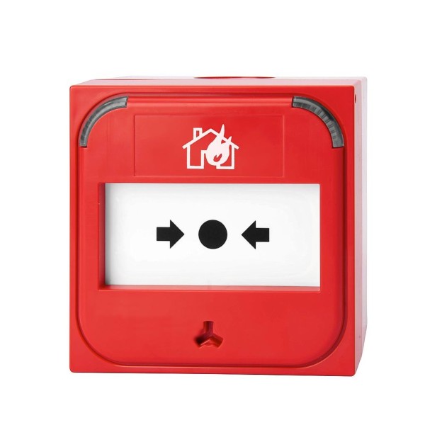 Kaufen KIDDE KIDDE-323 intelligenter konventioneller Druckknopf zur Aufputzmontage, 100 Ω, Rot Kidde
