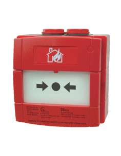Kaufen KIDDE KIDDE-332 intrinsisch sicherer Handfeuermelder für den Außenbereich. Rot. Aritech
