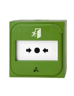 KIDDE KIDDE-334 NC-MC-0-G Smart Manual Prensa para Mount - 0 Ω (verde) Aritech