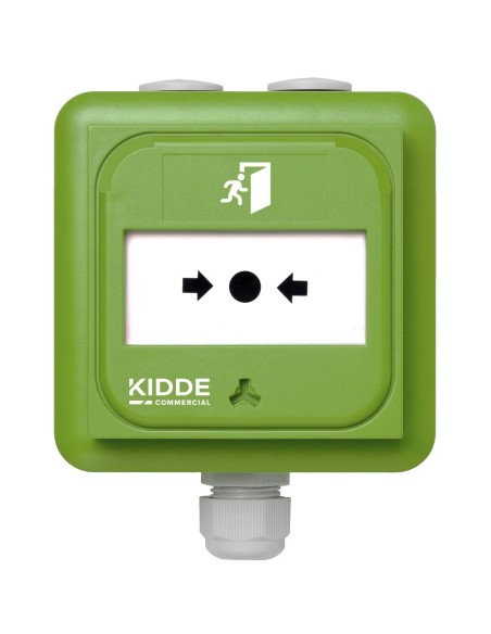 Acheter KIDDE KIDDE-588 Déclencheur manuel intelligent conventionnel résistant aux intempéries - 0 Ω (Vert)