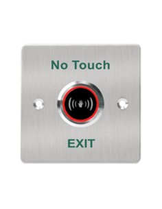 comprar HIKVISION ACCESS CONTROL HIK-ACC-415 Pulsador sin contacto Panel de acero inoxidable, indicador LED DS-K7P03A