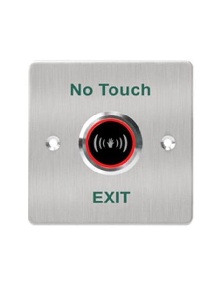 Comprar HIKVISION ACCESS CONTROL HIK-ACC-415 Pulsador sin contacto Panel de acero inoxidable, indicador LED DS-K7P03A