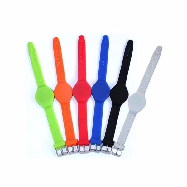 Acheter BYSECUR BYSECUR-170 Bracelet en silicone ajustable EM 125Khz. Couleur assortie