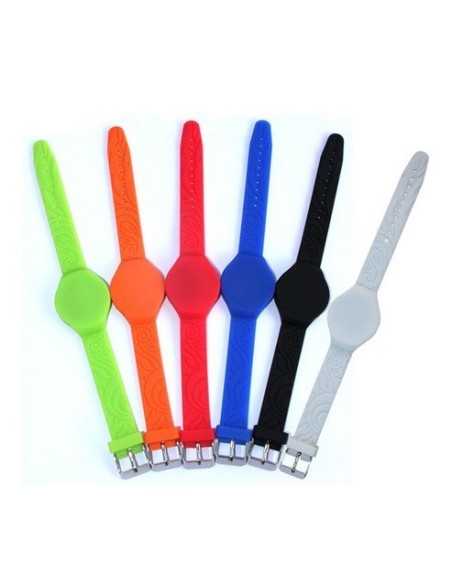 Kaufen BYSECUR BYSECUR-171 verstellbares Silikonarmband MIFARE 13,56 MHz. Verschiedene Farben