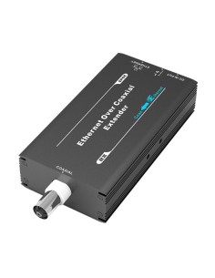 Folksage Folksage-28 POC7001R Extender Receptor Receptor Comida e Ethernet através de um único cabo coaxial