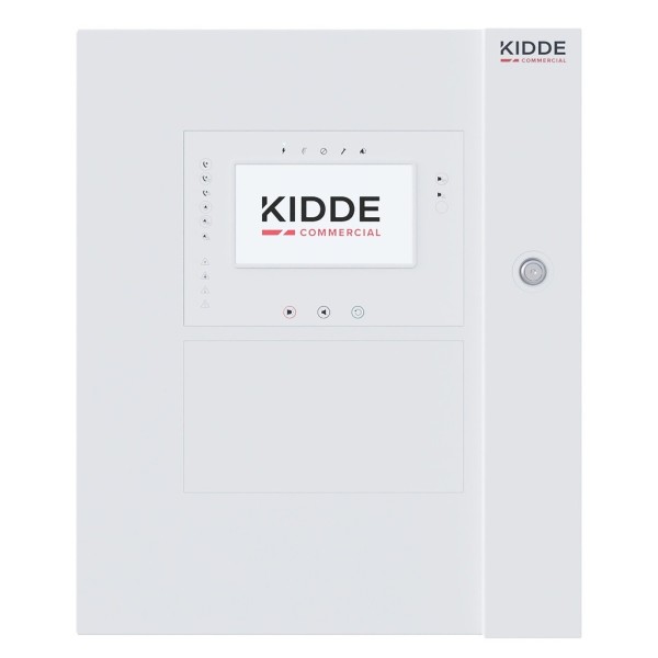 Kidde Kidde-498 2x-at-F Repetidor de painel de fogo endereçável com tela sensível ao toque 7 ", grande guarda-roupa