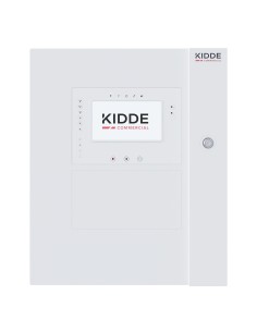 Kidde Kidde-496 2x-at-fb Repetidor de painel de fogo endereçável com tela de toque 7 ", grande guarda-roupa e par de controles