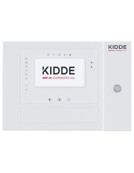 Comprar KIDDE KIDDE-497 Repetidor de panel de incendios direccionable con pantalla táctil 7", armario pequeño y controles para b