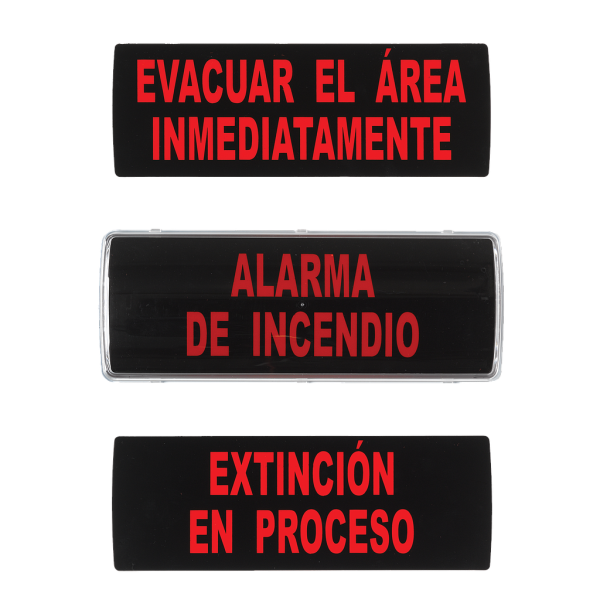 Kidde Kidde-340 GRP26-09 Indicação de evacuação de sinal iluminada, extinção e alarme com campainha de 90dB