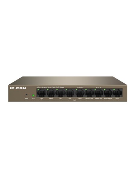 IPCOM IPCOM-78 M20-8G-PoE Router 9 Portas Gigabit RJ45 (8 PoE) Gerenciados na nuvem