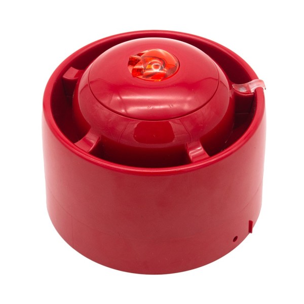 Kaufen KIDDE KIDDE-514 adressierbare intelligente Sirene/optischer Alarm der Excellence-Serie mit Isolator, Wandmontage