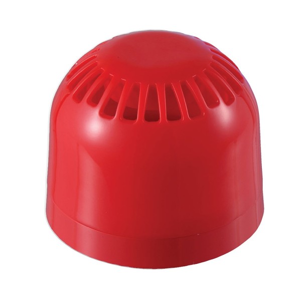 KIDDE KIDDE-343 AS2363 SIREN ANALÓGIA Fed 2000 Series Interior. Vermelho. Teto / parede aritech