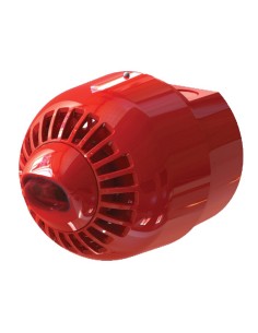 Kaufen KIDDE KIDDE-348 Sirene mit Blitz zur Wandmontage. Hoher Sockel. Rot mit roter Linse.