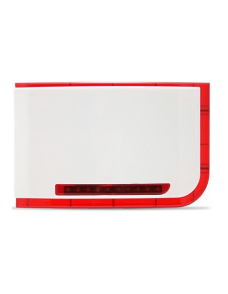 Bysecur alarmes bysecur-alarm-37 xtec vermelho exterior siren xtec grade 3 led vermelho