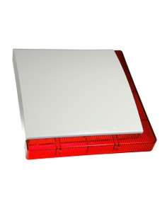 Acheter BYSECUR ALARMS BYSECUR-ALARM-47 Sirène piézoélectrique avec flash pour extérieur, grade 3, filaire. Flash rouge