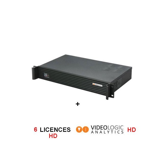 VideoLoNic VideoLOGIC-18 VLRXP7-VCA13 Análise de vídeo do sistema em HD ativada para 13 canais expansíveis para 20. Inclui servi