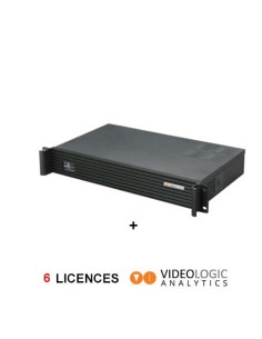 Acheter VIDEOLOGIC VIDEOLOGIC-20 Système d’analyse vidéo HD avec IA pour 6 canaux, extensible à 12. Inclut un serveur i5 montabl