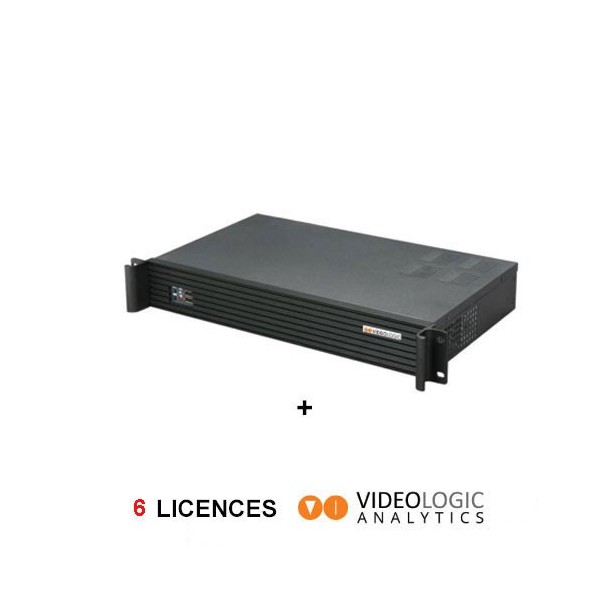 Acheter VIDEOLOGIC VIDEOLOGIC-20 Système d’analyse vidéo HD avec IA pour 6 canaux, extensible à 12. Inclut un serveur i5 montabl