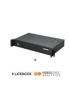 VideoLologic VideoLoCic-22 VLRX5-VCA10 Sistema de análise de vídeo ativado para 10 canais expansíveis para 22. Inclui servidor d
