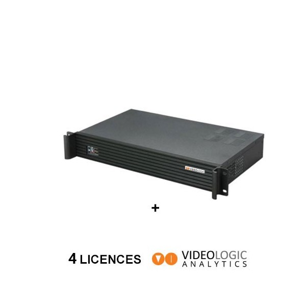 Comprar VIDEOLOGIC VIDEOLOGIC-25 Sistema de análisis de vídeo activado para 4 canales de analítica IA HD hasta 8 VLRX3-IA04