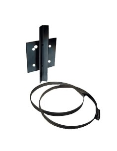 OPTEX OPTEX-264 SIP-LRPPB Suporte para montagem para Post Série SIP Redwall do Optex