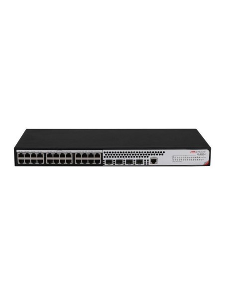 Comprar HIKVISION TRANSMISION AND DISPLAY HIK-T&D-39 Switch 28 puertos Gigabit Gestionado 24×10/100/1000BASE-T ports, 4×1000Base