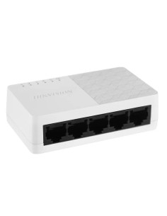 Transmissão Hikvision e exibir HIK-T & D-45 DS-3E0505D-ou Compact Switch 5 Portas Gigabit 10/100/1000 Mbps não administrado (não