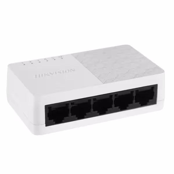 Acheter HIKVISION TRANSMISION AND DISPLAY HIK-T&D-45 Switch compact 5 ports Gigabit 10/100/1000 Mbps non administré (sans PoE)