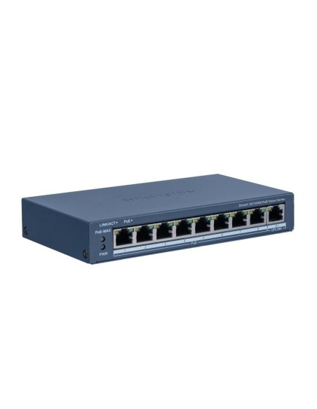 Transmissão de Hikvision e exibição HIK-T & D-70 DS-3E1309P-EI / M Smart Switt Managed 8 Ports Poe + 1 x RJ45 Gigabit