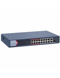 Transmissão de Hikvision e exibição HIK-T & D-61 DS-3E1326P-EI / M Switch POE 10/100 24 Portas + 1 Gigabit Combo + 1 Gigabit RJ4