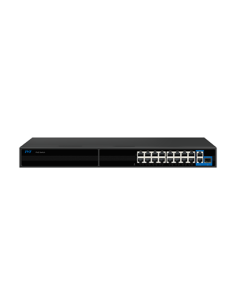 Kaufen Sie TVT TVT-328 Switch PoE mit 16 10/100 + 2 10/100/1000 Ports mit KI