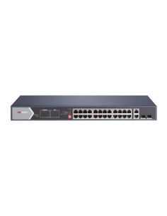 Transmissão de Hikvision e exibição HIK-T & D-63 DS-3E0528HP-E Switch PoE Gigabit de 28 portas não gerenciadas