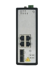 Comprar HIKVISION TRANSMISION AND DISPLAY HIK-T&D-53 Switch POE industrial no administrado Gigabit de 4 puertos Puerto gigabit c