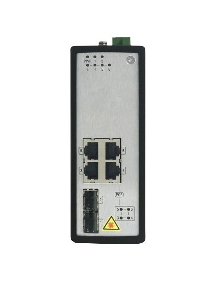 Kaufen HIKVISION TRANSMISION AND DISPLAY HIK-T&D-53 industrieller, nicht verwalteter Gigabit-PoE-Switch mit 4 Gigabit-Ports Giga