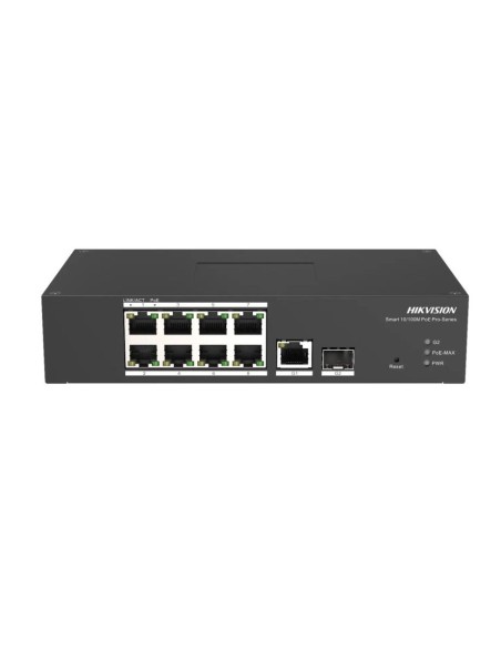 Kaufen HIKVISION TRANSMISION AND DISPLAY HIK-T&D-66 Smart Managed Switch PoE 8 Ports 10/100 Mbps Hikvision