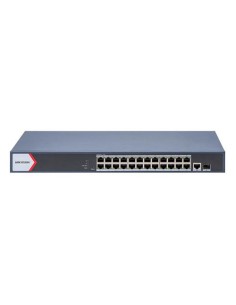 Comprar HIKVISION TRANSMISION AND DISPLAY HIK-T&D-64 Switch PoE inteligente Gigabit 24 puertos DS-3E1526P-EI/M