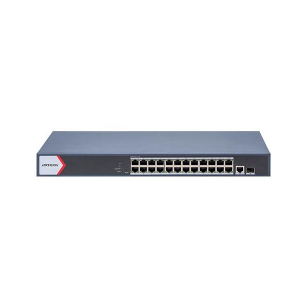 Comprar HIKVISION TRANSMISION AND DISPLAY HIK-T&D-64 Switch PoE inteligente Gigabit 24 puertos DS-3E1526P-EI/M