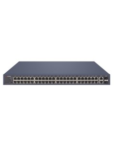 Transmissão de Hikvision e exibição Hik-T & D-65 DS-3E1552P-SI Switch PoE Smart Gigabit 48 portas Up 300m