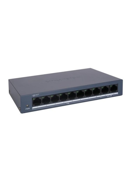 Comprar HIKVISION TRANSMISION AND DISPLAY HIK-T&D-60 Switch POE no administrado Fast Ethernet de 8 puertos 100Mbps DS-3E0110MP-E