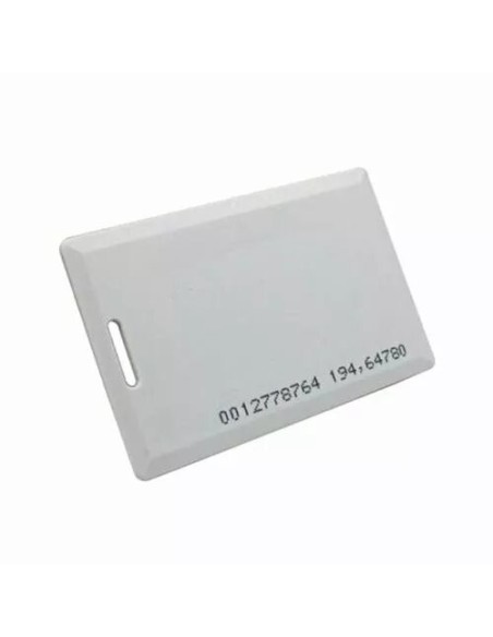 Comprar BYSECUR BYSECUR-213 Tarjeta de proximidad  EM125khz numerada con ranura EN125Numerada