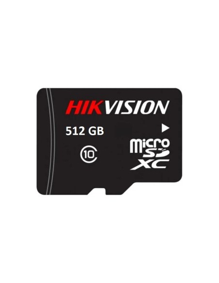 Comprar HIKVISION ACCESSORIES HIK-400 Tarjeta Micro SD Hikvision 512GB serie L2 Especial CCTV HS-TF-L2(STD)/512G/P