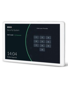 Comprar RISCO RISCO-254 Teclado pantalla táctil 8" IPS Riscontrol para LightSYS+ con lector de proximidad RP432KPTP00A
