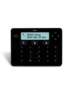 Comprar RISCO RISCO-161 Teclado táctil Elegant Negro con Lector de Proximidad de Grado 3, para  LightSYS+(no incluye tags de pro