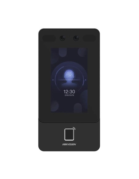 Kaufen HIKVISION ACCESS CONTROL HIK-ACC-112 Zutrittsterminal mit Gesichtserkennung, Mifare-Karte, Fingerabdruck, 4,3"-Touchscree