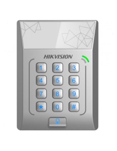 Comprar HIKVISION ACCESS CONTROL HIK-ACC-81 Terminal autónomo de accesos con teclado Hikvision EM 125 khz DS-K1T801E