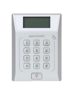 Comprar HIKVISION ACCESS CONTROL HIK-ACC-84 Terminal autónomo de accesos con teclado y pantalla LCD Hikvision Mifare. TCP/IP DS-