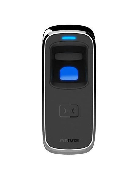 Comprar ANVIZ ANVIZ-97 Terminal de control de acceso biométrico para exterior lector de tarjetas de proximidad Mifare y huellas 