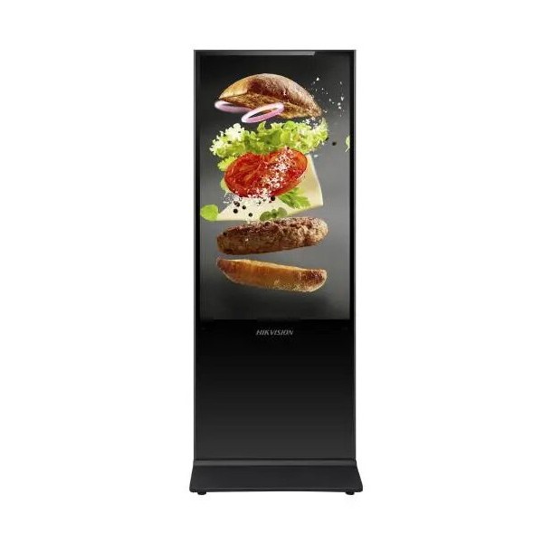Comprar HIKVISION DISPLAY HIK-DISPLAY-11 Tótem Display pantalla 43" para cartelería digital DS-D6043UL-B/S(IN)