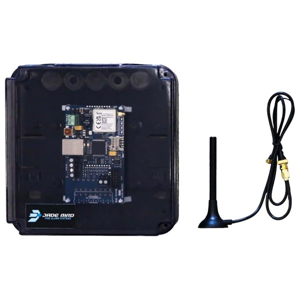 Jade Bird Jadebird-72 JBE-FB2 Transmissor para CRA (EN 54-21) com acesso à nuvem. Requer cartão de comunicação JBE-P2L2-NET.